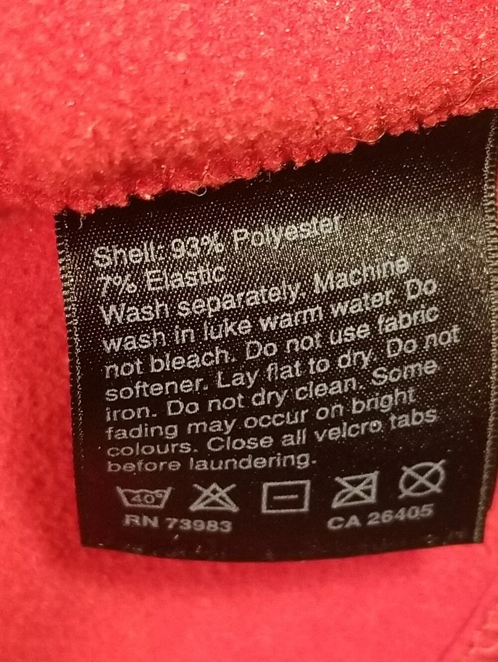 Helly Hansen Pro Stretch Quarter Zip Pullover Mens Medium Red Chest Pocket